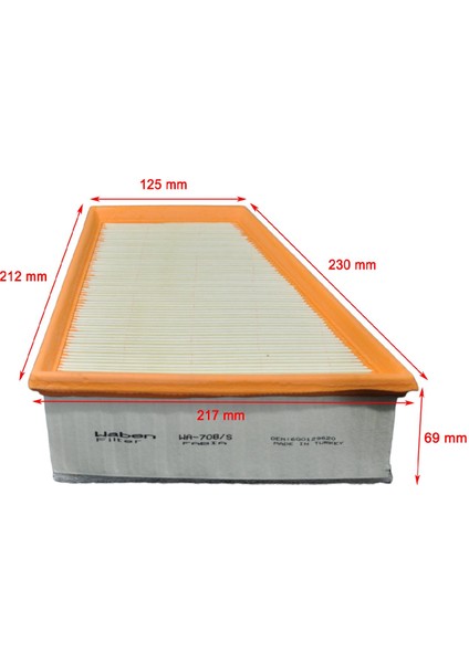 Skoda Fabia Iı 1.4 Tdı, 1.9 Tdı 2007-2009 Hava Filtresi fiyatları