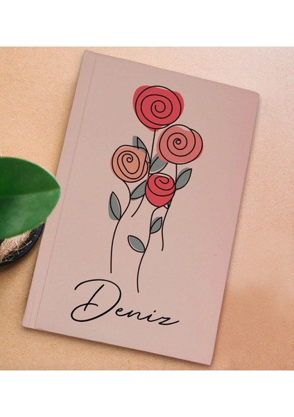 Kişiye Özel Isimli Pembe Sert Kapaklı Defter Ve Middle Kupa Seti, Arkadaşa Hediye, Yeni Iş Hediyesi, Doğum Günü Hediyesi-22 modelleri