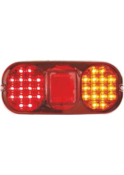 LED Iş Makinası Stop Lambası Kablolu 12V