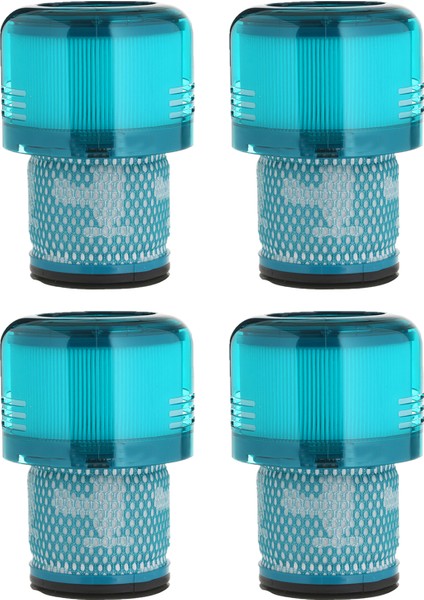 Dyson V15 Detect Uyumlu Yeşil Hepa Filtre Seti (4 Adet)