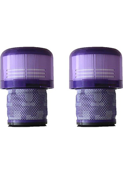Dyson V15 Detect Uyumlu Mor Hepa Filtre Seti (2 Adet)