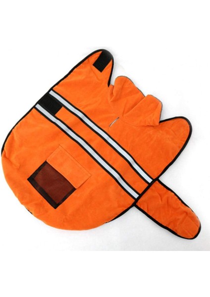 Dog Yansıtıcı Pamuk Ceket Orange-S (Yurt Dışından)
