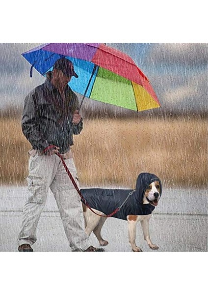 Köpek Su Geçirmez Ceket Siyah-4xl (Yurt Dışından) fırsatları