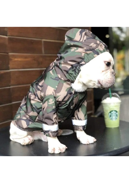 Köpek Yağmurluğu Yeşil-S (Yurt Dışından)