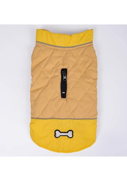 Çift Taraflı Pet Yellow-M Pamuklu Ceket (Yurt Dışından) fırsatları