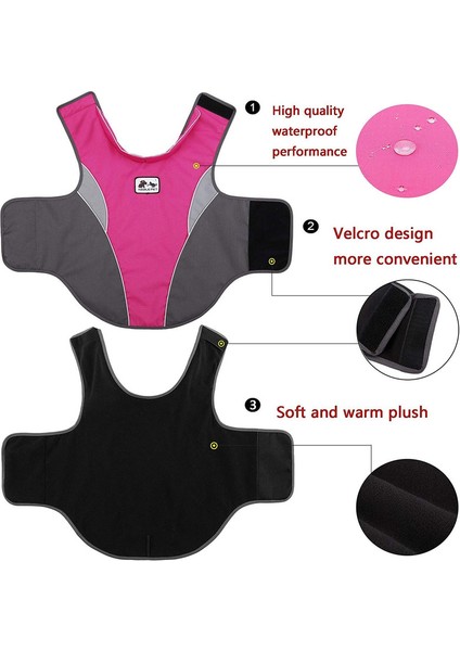 Sonbahar ve Kış Köpek Paltosu Rose-3xl (Yurt Dışından) modelleri