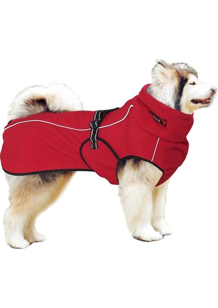 Kalınlaştırılmış Köpek Kıyafeti Red-Xl (Yurt Dışından)