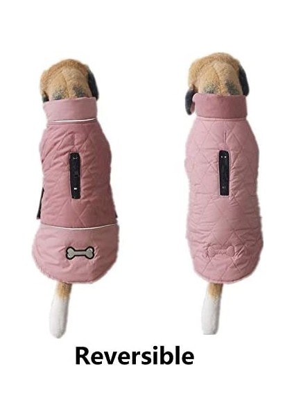 Çift Taraflı Pet Pink-M Pamuklu Ceket (Yurt Dışından) modelleri