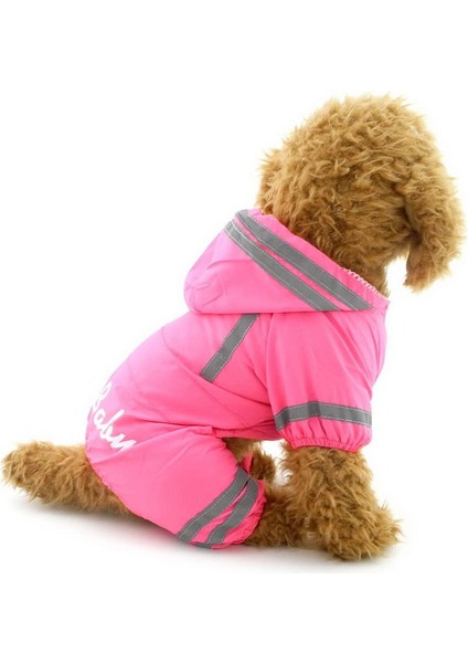 Köpek Yağmurluk Pembe-L (Yurt Dışından)