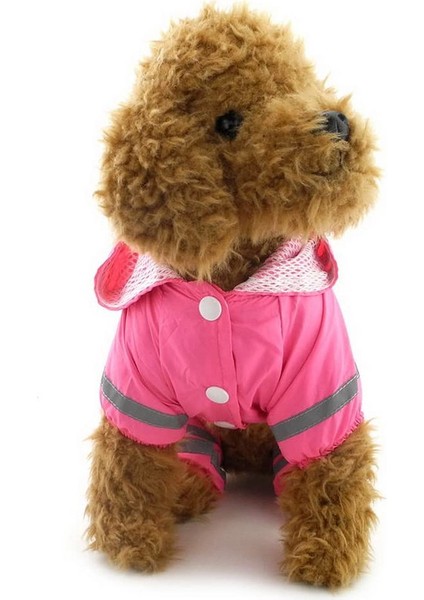 Köpek Yağmurluk Pembe-L (Yurt Dışından) fırsatları