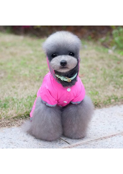 Köpek Yağmurluk Pembe-L (Yurt Dışından) indirimleri
