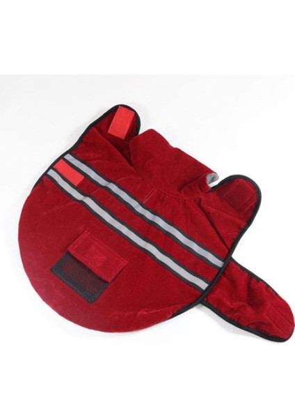 Dog Yansıtıcı Pamuk Ceket Kırmızı-S (Yurt Dışından) fırsatları