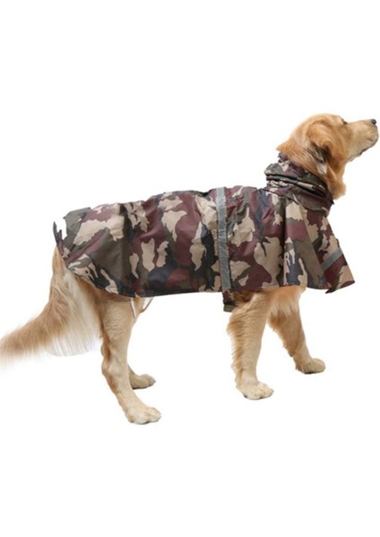 Pet Kamuflaj Yağmurluk Brown-Xl (Yurt Dışından)