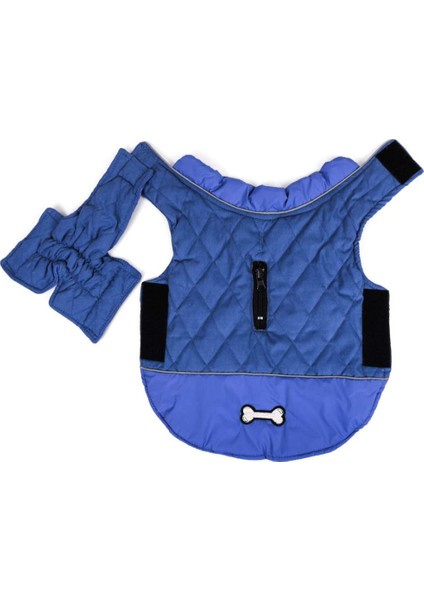 Çift Taraflı Pet Blue-L Pamuklu Ceket (Yurt Dışından) fırsatları