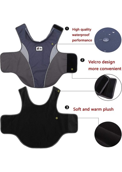 Sonbahar ve Kış Köpek Paltosu Navy-S (Yurt Dışından) fiyatları