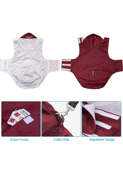 Mackintosh Kapüşonlu Köpek (5xl Kırmızı) (Yurt Dışından) fiyatları