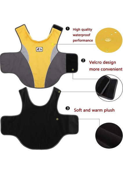 Sonbahar ve Kış Köpek Palto Sarı Xs (Yurt Dışından) fiyatları