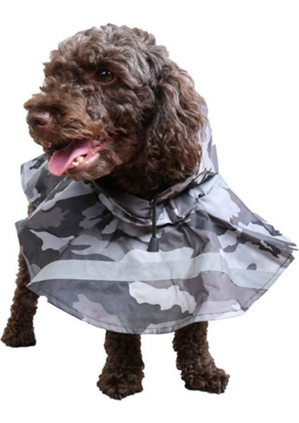 Pet Kamuflaj Yağmurluk Grey-M (Yurt Dışından) modelleri