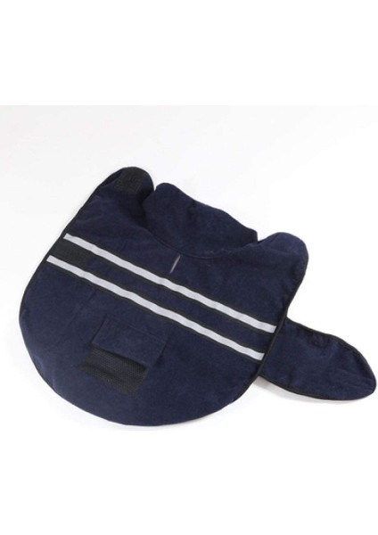 Dog Yansıtıcı Pamuklu Ceket Mavi-S (Yurt Dışından)