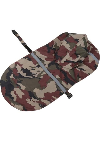 Pet Kamuflaj Yağmurluk Kahverengi-2xl (Yurt Dışından) fırsatları