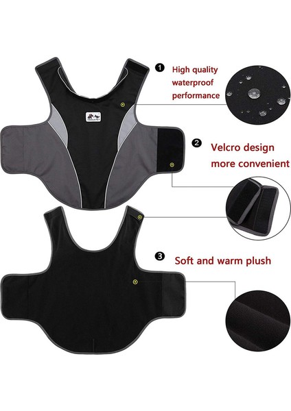 Sonbahar ve Kış Köpek Palto Siyah-2xl (Yurt Dışından) modelleri