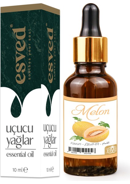 Kavun Kokusu Saf Esansiyel Uçucu Yağ Buhurdanlık Yağı Difüzör Esansı Aromaterapi Ortam Koku 10ML