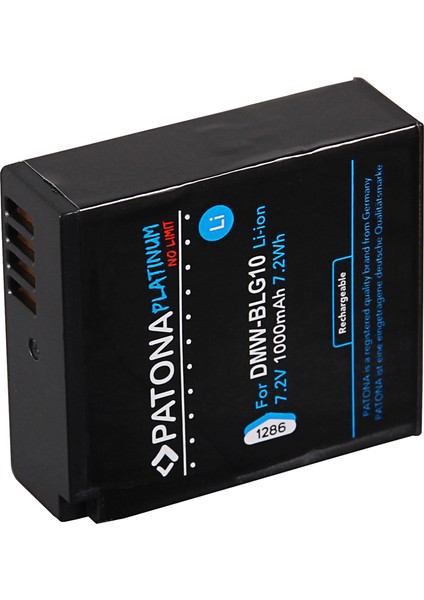 Platinum Batarya Panasonic DMW-BLG10 Için