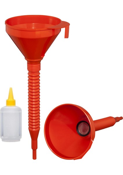 16 cm Profesyonel Filtreli Huni + Makine Yağı 711688