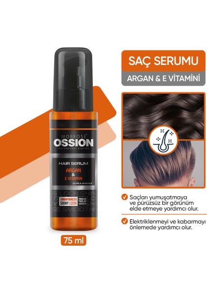 Saç Serumu Argan + E Vitamini 75 ml