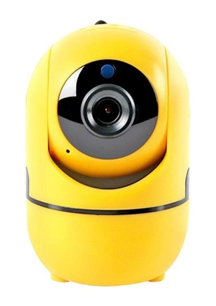 Ip Kamera Wifi Gece Görüş Iki Yönlü Ses Kayıt Kablosuz Güvenlik Wi-Fi Bebek Monitör Sarı