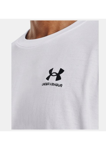 Erkek UA Logo EMB Heavyweight Kısa Kollu 1373997-100 indirimleri