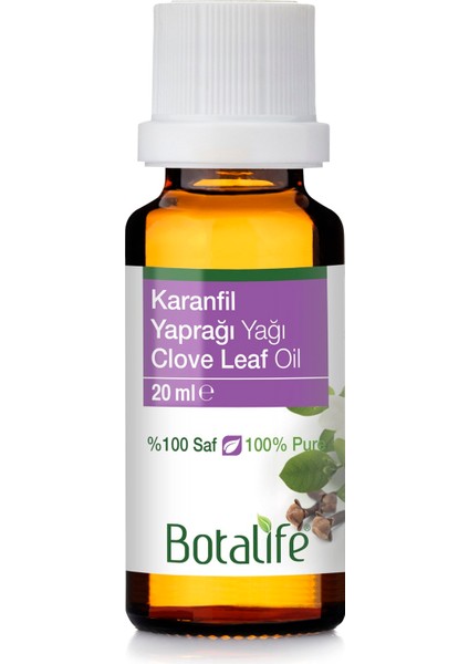 %100 Saf Doğal Karanfil Yaprağı Yağı(eugenia caryophyllata) 20 ml