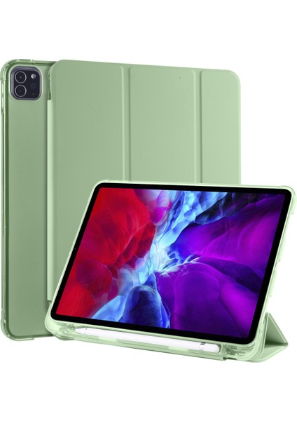 iPad Pro 11 (2020) / iPad Pro 11 (2018) Deri Kılıf Yeşil (Yurt Dışından) fiyatları
