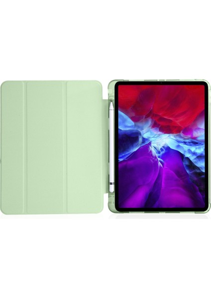 iPad Pro 11 (2020) / iPad Pro 11 (2018) Deri Kılıf Yeşil (Yurt Dışından) fırsatları