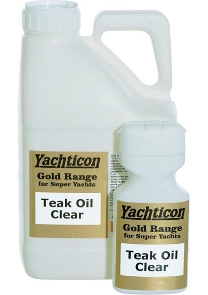 Gold Serisi Tik Yağı Clear 5 Lt