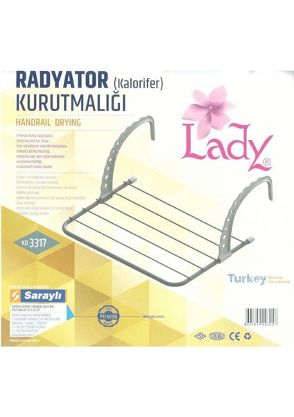 Lady Radyatör Çamaşır Kurutmalık (3317)