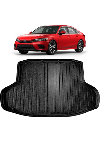 Honda Cıvıc Sedan 2021 Sonrası 3D Lüx Bagaj Havuzu