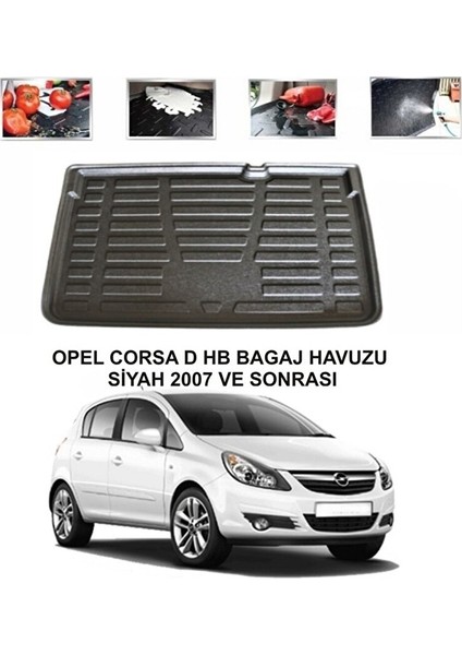 Opel Corsa D 3D Lüx Bagaj Havuzu