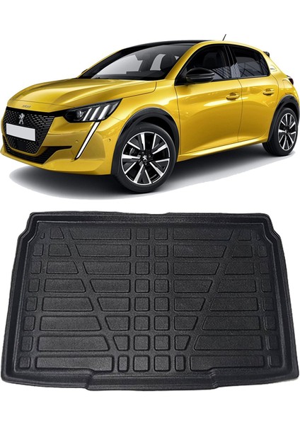 Peugeot 208 Hb 2020 SONRASI 3D Lüx Bagaj Havuzu