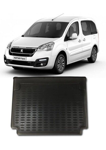 Peugeot Partner Tepee 2008-2019 3D Lüx Bagaj Havuzu