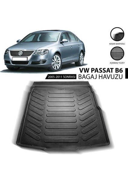 Vw Passat B6 Sedan 3D Lüx Bagaj Havuzu