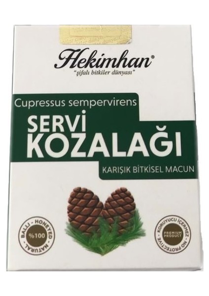 3 Kutu Servi (Çam) Kozalağı Macunu 240 gr 3'lü