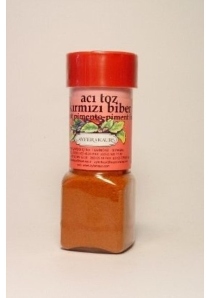 Kırmızıbiber Acı Toz 50 gr