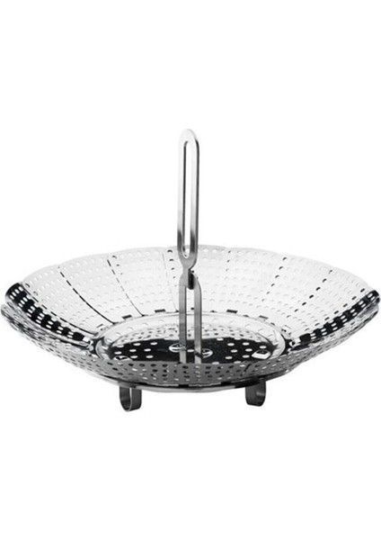 Paslanmaz Buharda Sebze Haşlama Pişirme Aparatı