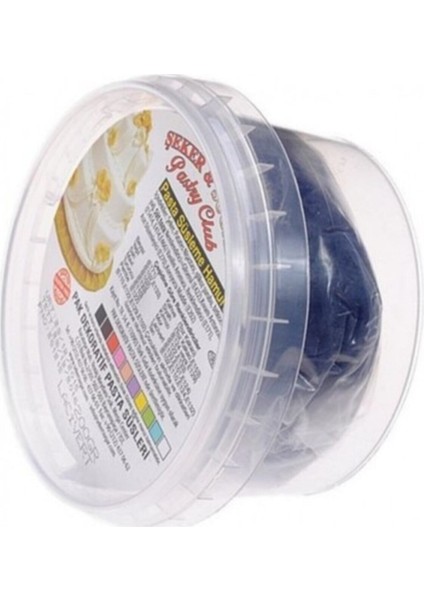 Şeker Hamuru 200 gr Lacivert