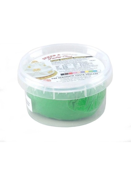 Şeker Hamuru 200 gr Yeşil