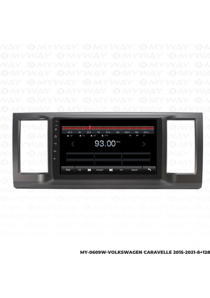 Vw Caravelle Android Multimedya Carplay Navigasyon Ekran - 8gb RAM+128 GB HDD - Myway