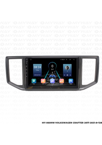 Vw Crafter Android Multimedya Carplay Navigasyon Ekran - 8gb RAM+128 GB HDD - Myway fiyatları