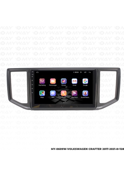 Vw Crafter Android Multimedya Carplay Navigasyon Ekran - 8gb RAM+128 GB HDD - Myway fırsatları