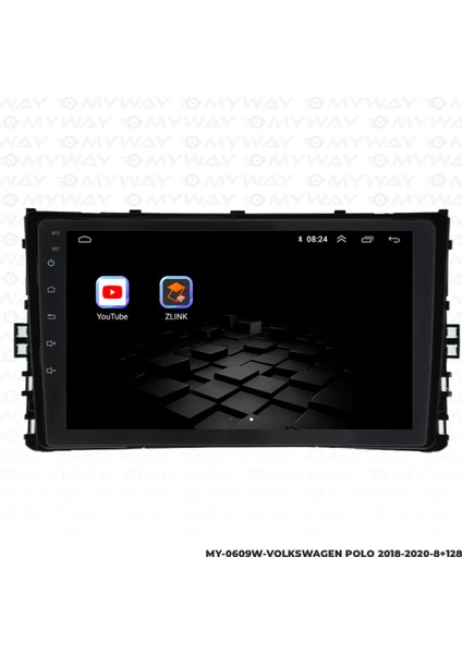 Vw Polo Android Multimedya Carplay Navigasyon Ekran - 8gb RAM+128 GB HDD - Myway fiyatları